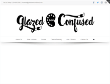 Tablet Screenshot of glazed-confused.com